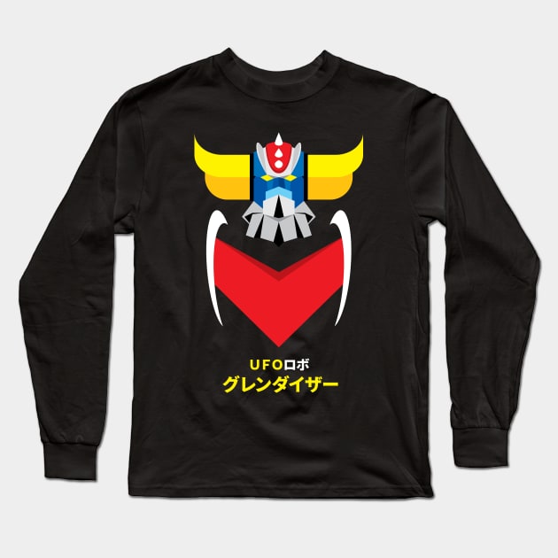 Grendizer (color) Long Sleeve T-Shirt by IlPizza